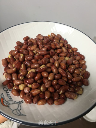 油炸花生米的做法步骤：6