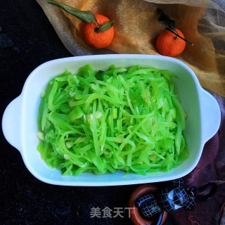 爽口笋丝的做法步骤：9