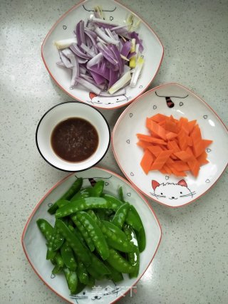 豆豉荷兰豆的做法步骤：4