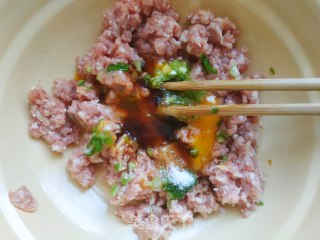 微波炉版尖椒酿肉的做法步骤：3