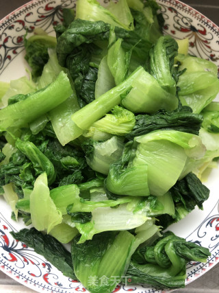 鸡蛋火腿炒面的做法步骤：2