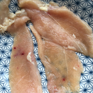 口蘑鸡肉双煎沙拉的做法步骤：3