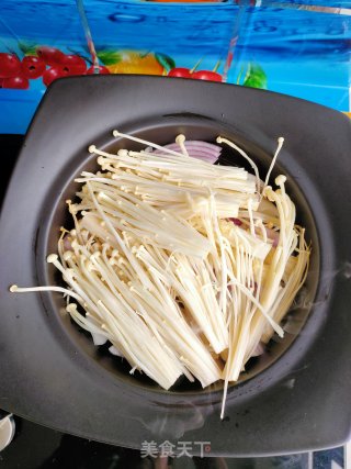 鱼腩金针菇的做法步骤：6