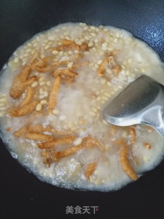 凤爪煲黄豆的做法步骤：7