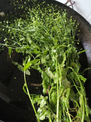 荠菜煮蛋—三月三荠菜赛灵丹的做法步骤：1