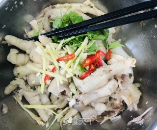 凉拌无骨鸡爪的做法步骤：8