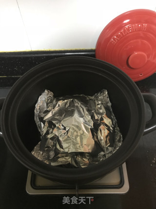 砂锅锡纸牛肉的做法步骤：6