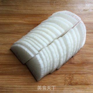 酱萝卜片的做法步骤：1