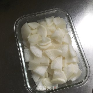 酱萝卜片的做法步骤：3