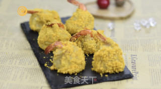 好吃的黄金虾球，制作的时候口水直流的做法步骤：10