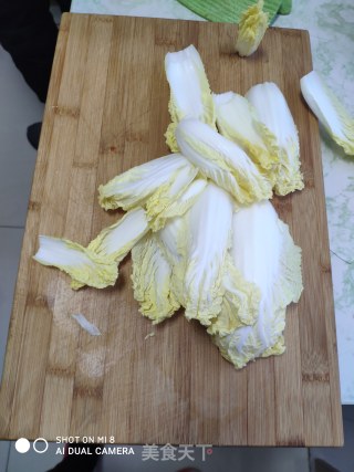 蒜蓉粉丝娃娃菜的做法步骤：1