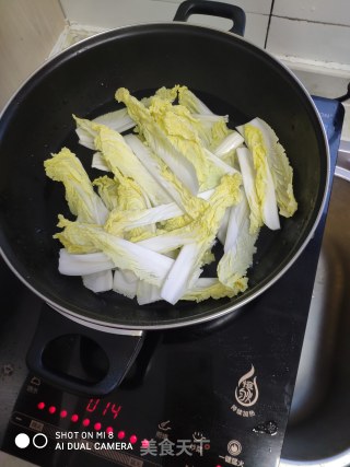 蒜蓉粉丝娃娃菜的做法步骤：2