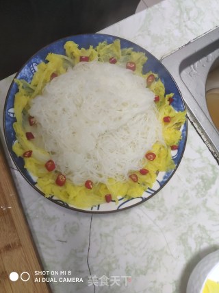 蒜蓉粉丝娃娃菜的做法步骤：10