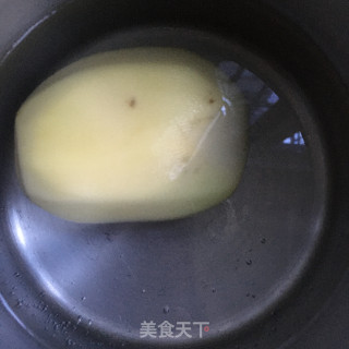 土豆笋叶麦饭的做法步骤：1