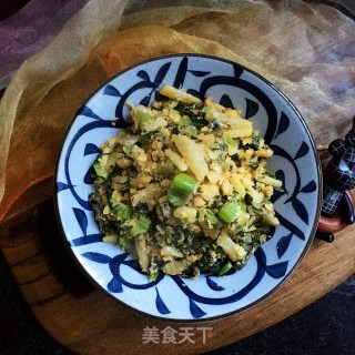 土豆笋叶麦饭的做法步骤：12