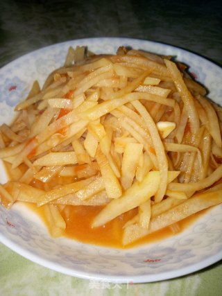 西红柿炒土豆的做法步骤：6