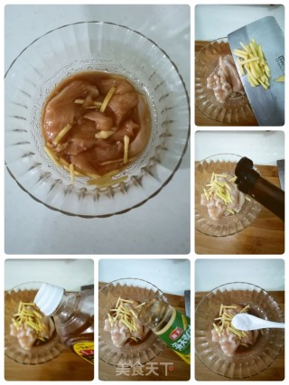鸡胸肉减脂餐的做法步骤：2