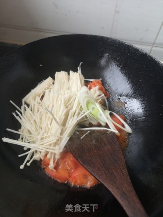 龙利鱼番茄汤的做法步骤：3