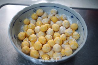南瓜芋圆+椰汁西米露的做法步骤：7