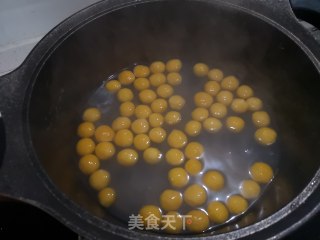 南瓜芋圆+椰汁西米露的做法步骤：8