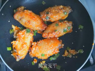 香辣鸡翅的做法步骤：9