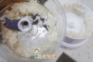 9个月以上辅食蘑菇肉松六倍粥的做法步骤：3
