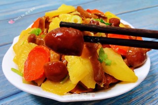 滑子蘑炖土豆片的做法步骤：12