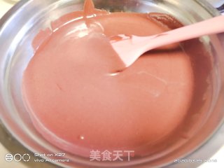 红丝绒蛋糕卷！的做法步骤：3