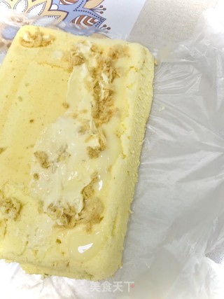 蒸肉松蛋糕卷的做法步骤：13