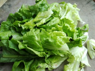 生菜粉丝汤的做法步骤：2