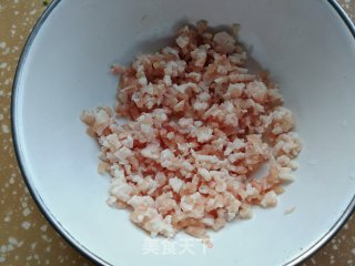荠菜笋肉大馄饨的做法步骤：1