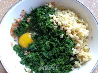 荠菜笋肉大馄饨的做法步骤：4