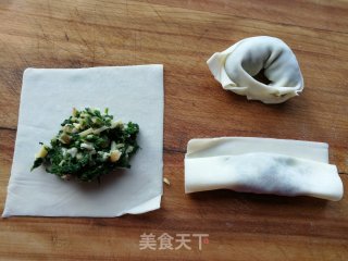 荠菜笋肉大馄饨的做法步骤：6