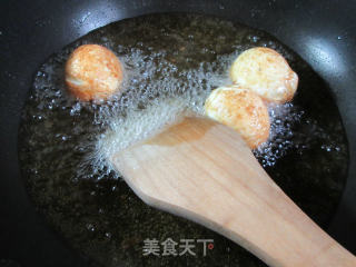 炸蛋烧圆素鸡的做法步骤：4
