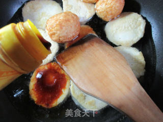 炸蛋烧圆素鸡的做法步骤：7