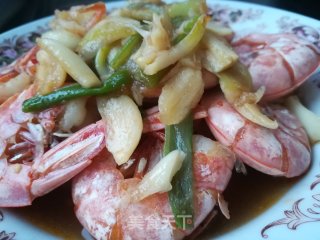 蒜香阿根廷红虾的做法步骤：6