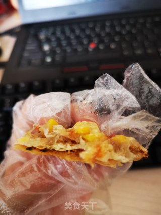 光波炉香蕉披萨的做法步骤：10