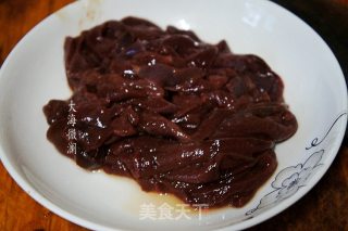 熘肝尖的做法步骤：2