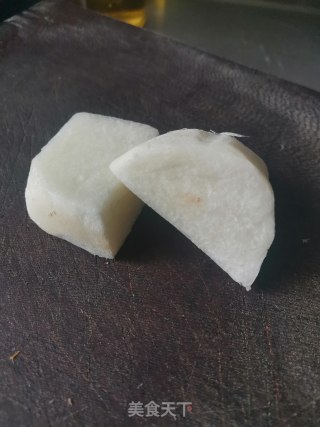干锅凉薯肉片的做法步骤：2