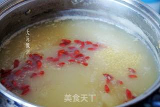 枸杞小米粥的做法步骤：4