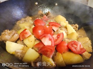 土豆焖鸡块的做法步骤：9