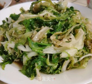 白灼苦菊的做法步骤：4