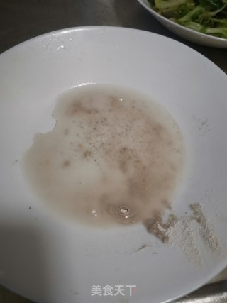 白灼苦菊的做法步骤：9