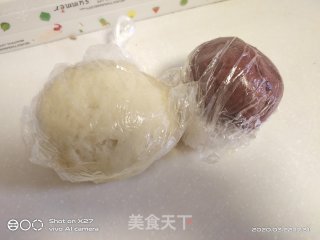 黄油版桃花酥的做法步骤：1