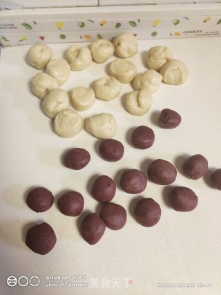 黄油版桃花酥的做法步骤：2