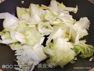 肉丝煮米粉的做法步骤：2