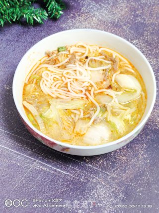 肉丝煮米粉的做法步骤：8