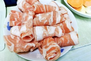 羊肉火锅的做法步骤：2