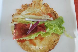 鸡蛋粗粮饼的做法步骤：7