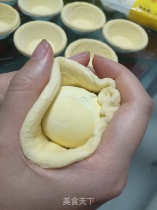 汤圆蛋挞酥的做法步骤：2